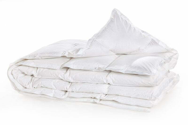 Piumino letto invernale in piuma