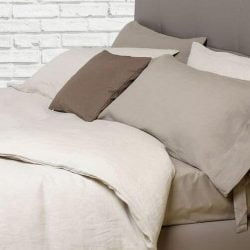 Federa guanciale 3 VOLANT LINO-0