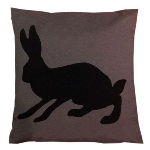 Cuscini arredo 42x42 GARDENLAND ANIMALS - Lepre terra-0