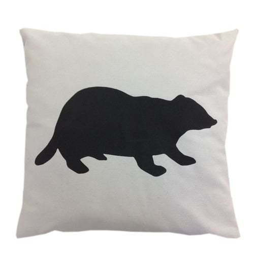 Cuscini arredo 42x42 GARDENLAND ANIMALS Tasso Pietra-0