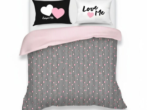 Completo Copripiumino con federe Matrimoniale • LOVE ME