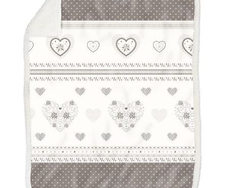 Plaid agnellato • CHAMBERY Tortora