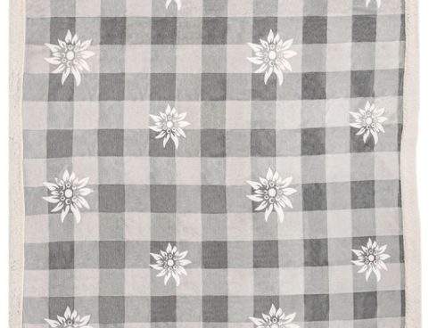 Plaid agnellato • TIROLO Grigio