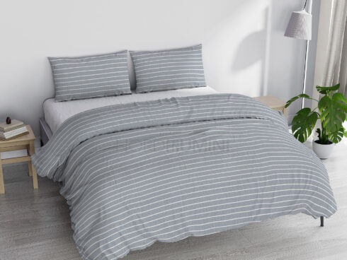 Copripiumino con federe Matrimoniale • DIVISION Blu