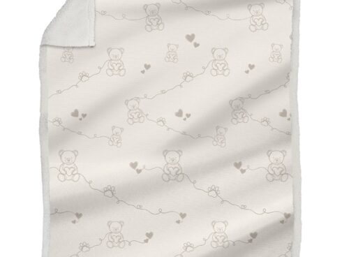 Plaid agnellato • DREAMING BEAR Ecru