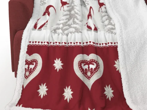 Plaid agnellato • FIABA Bordeaux