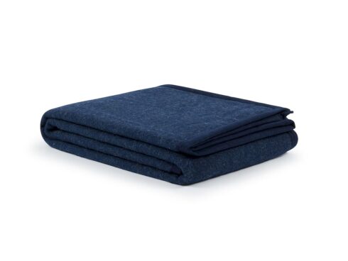 Coperta matrimoniale in lana • MARTA SP Blu