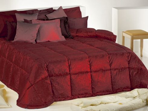 Trapunta Invernale in piuma • ROSSELLA - PRONTA CONSEGNA - PEZZO UNICO