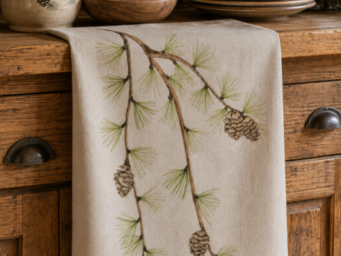 Canovaccio in Puro Lino 100% – LARICE