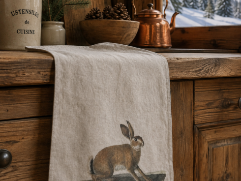 Canovaccio in Puro Lino 100% – LEPRE 2